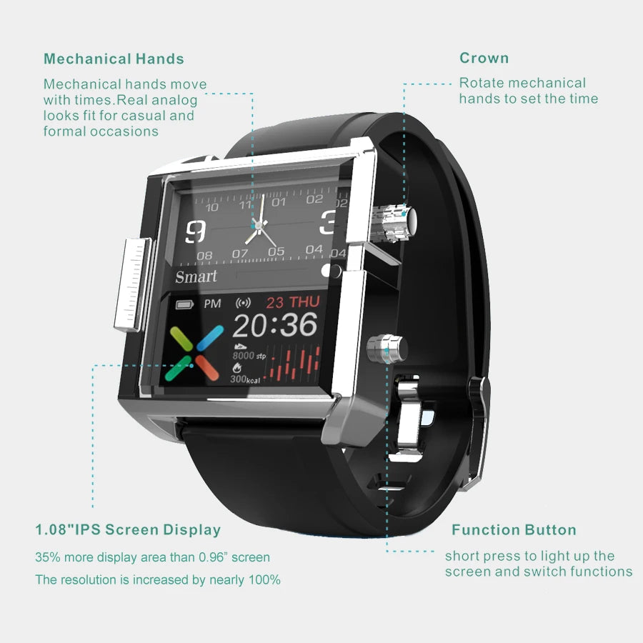 T9 Smartwatch Hibrido