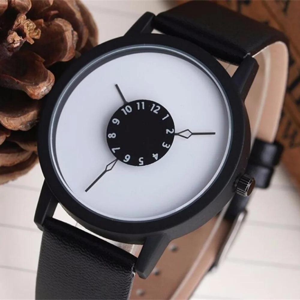 Pu Leather Strap Round