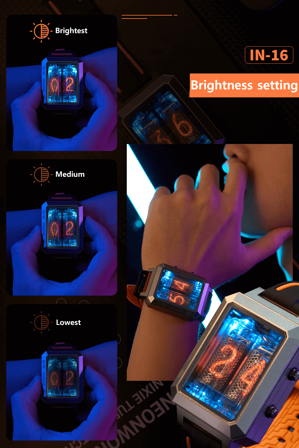 CYBERPUNK IN-16 Nixie Tube