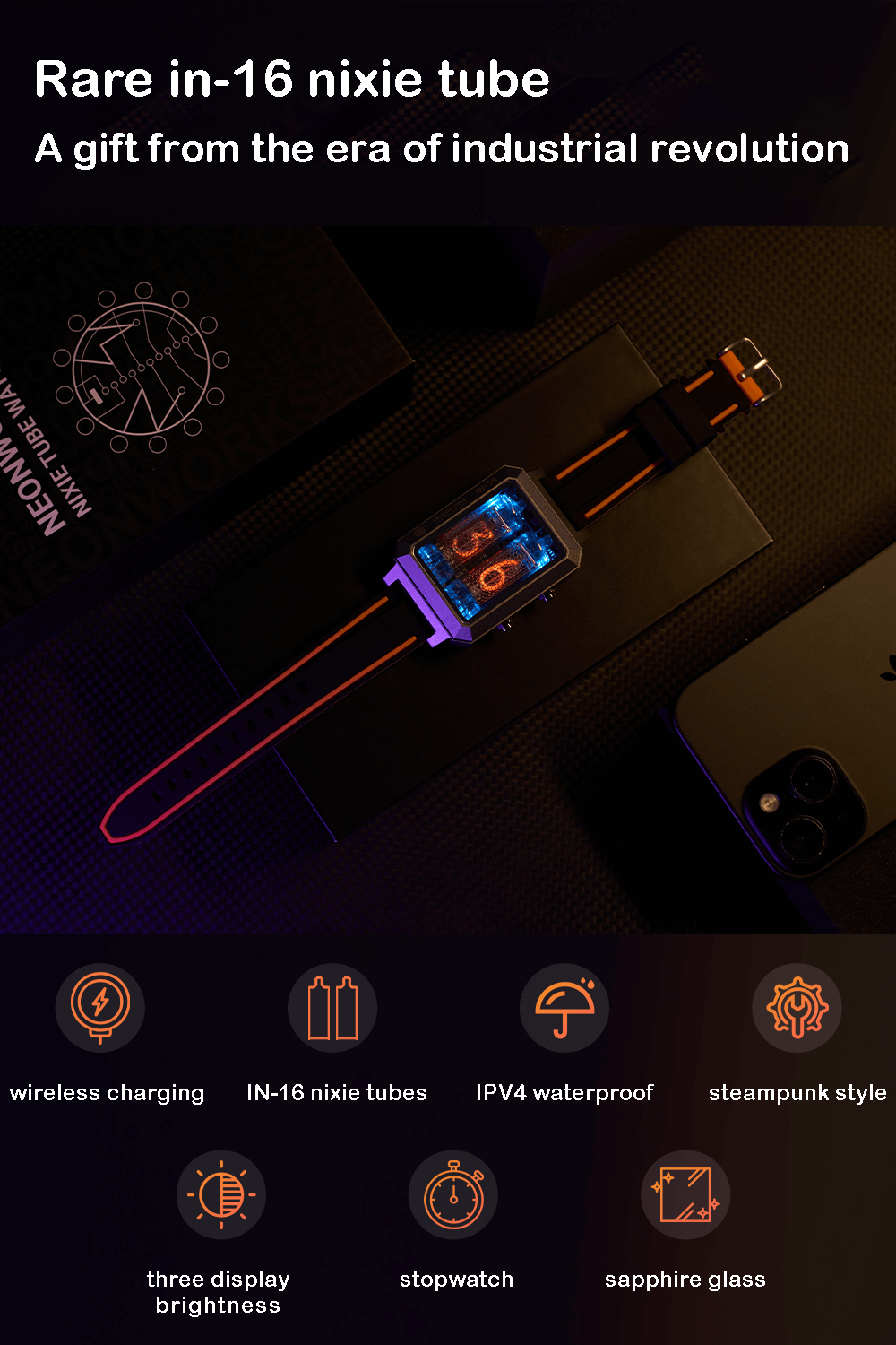 CYBERPUNK IN-16 Nixie Tube