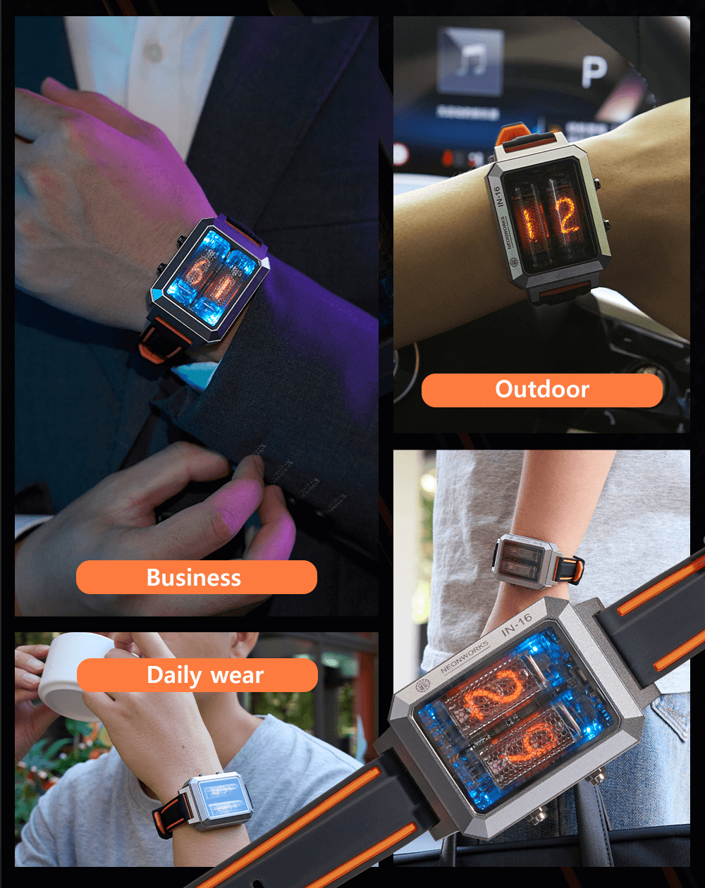 CYBERPUNK IN-16 Nixie Tube